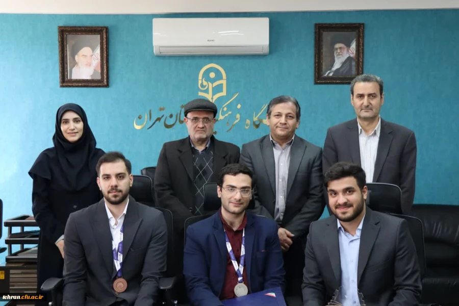  تجلیل از دانشجو معلمان و استادان المپیاد نانو رشته شیمی دانشکده شهید بهشتی تهران
 2
