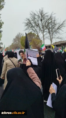 گزارش تصویری؛

راهپیمایی روز قدس دانشگاه فرهنگیان عترت