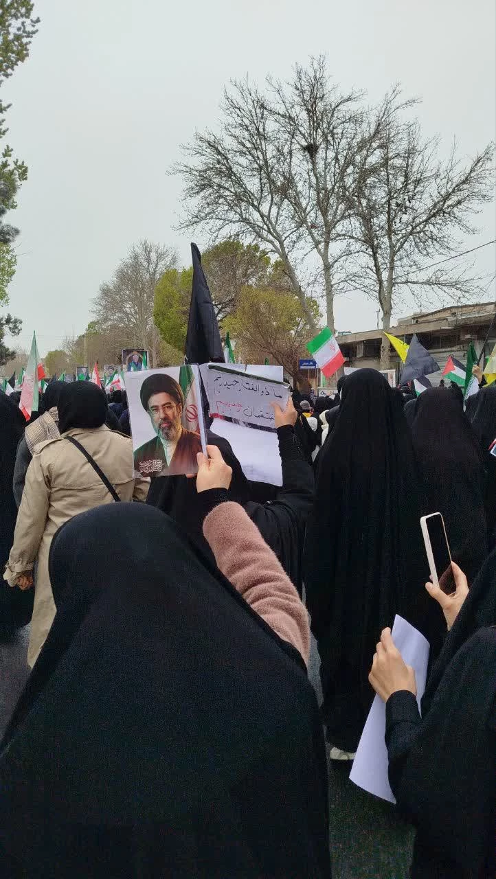 راهپیمایی روز قدس دانشگاه فرهنگیان عترت 3