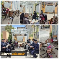 برگزاری مراسم عزاداری چهلم قائد امت اسلام و شهدای مدرسه شجره طیبه میناب در مرکز عترت 