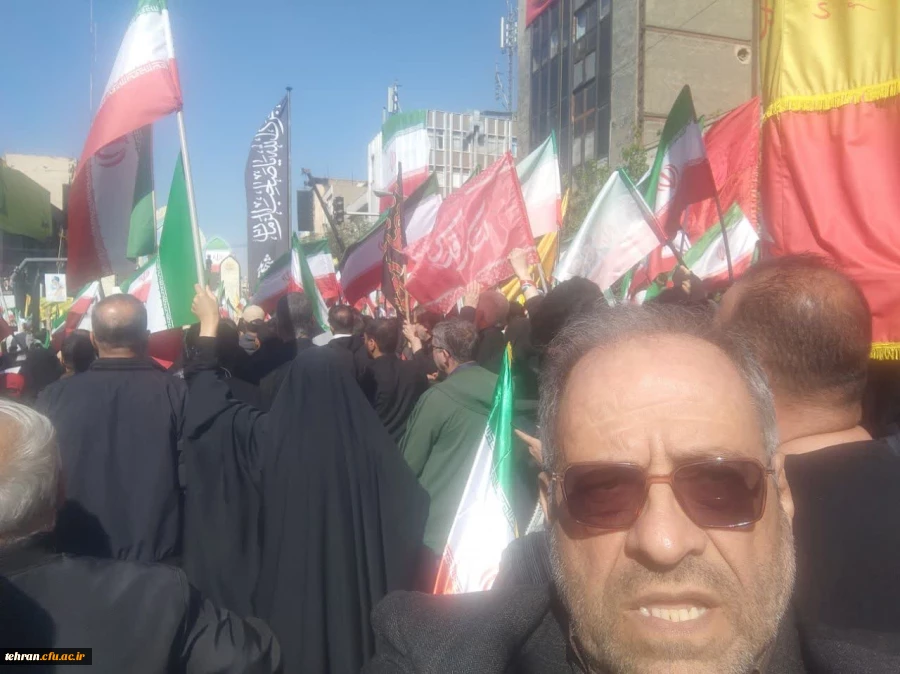 روایت حضور استادان و دانشجومعلمان از راه پیمایی ملت شریف ایران در مراسم گرامی داشت اربعین شهادت سید و سالار شهیدان انقلاب اسلامی ایران، رهبر شهیدمان حضرت نائب الامام سیدعلی حسینی خامنه ای؛ 2