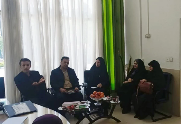 بازدید معاونت امور دانشجویی دانشگاه فرهنگیان تهران از دانشکده علوم پایه مرکز شهید شرافت 2