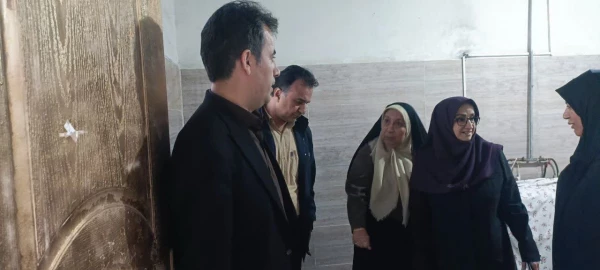 بازدید معاونت امور دانشجویی دانشگاه فرهنگیان تهران از دانشکده علوم پایه مرکز شهید شرافت 3