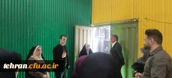 بازدید معاونت امور دانشجویی دانشگاه فرهنگیان تهران از دانشکده علوم پایه مرکز شهید شرافت 4